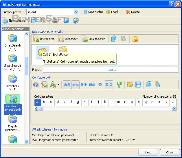 Password recovery for Microsoft Excel Screenshot