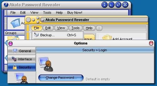 Akala Password Revealer Screenshot