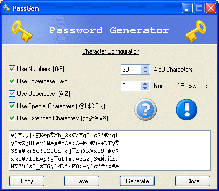 PassGen Screenshot