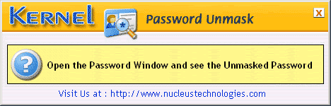 Kernel Password Unmask Screenshot