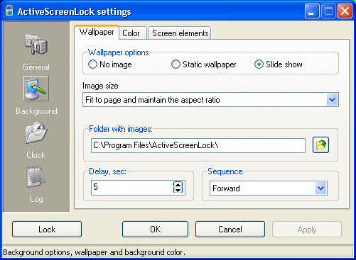 ActiveScreenLock Screenshot
