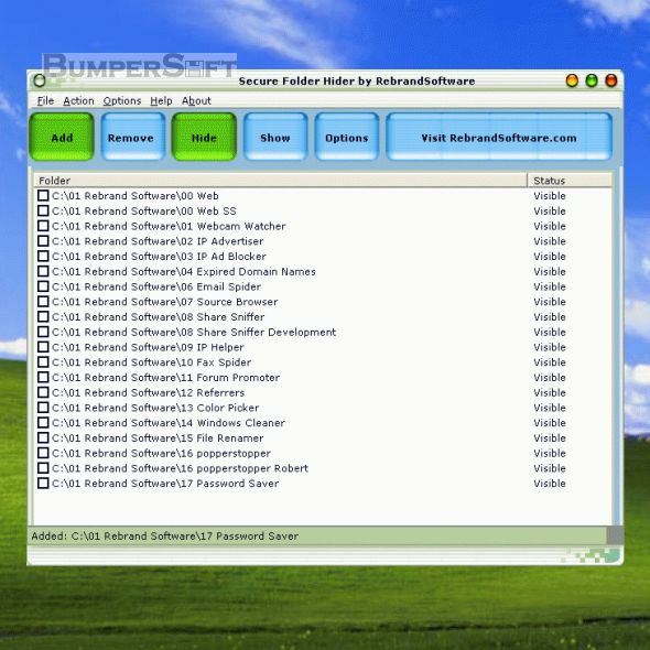 Secure Folder Hider Screenshot