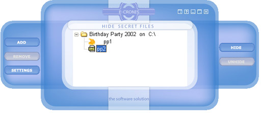 Hide Secret Files Screenshot