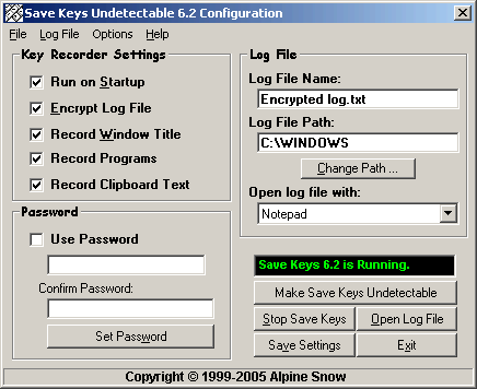 Save Keys Undetectable Screenshot