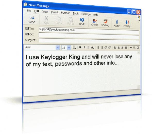 Free Keylogger King Screenshot