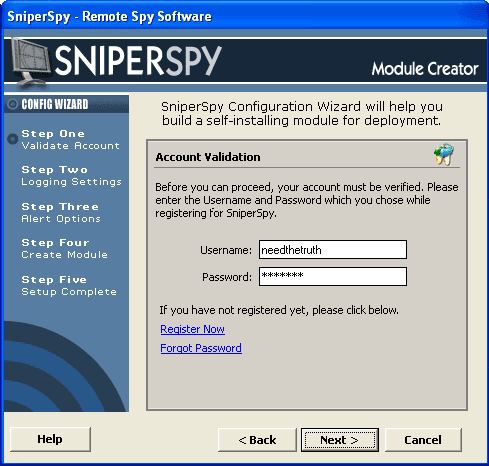 SniperSpy Screenshot