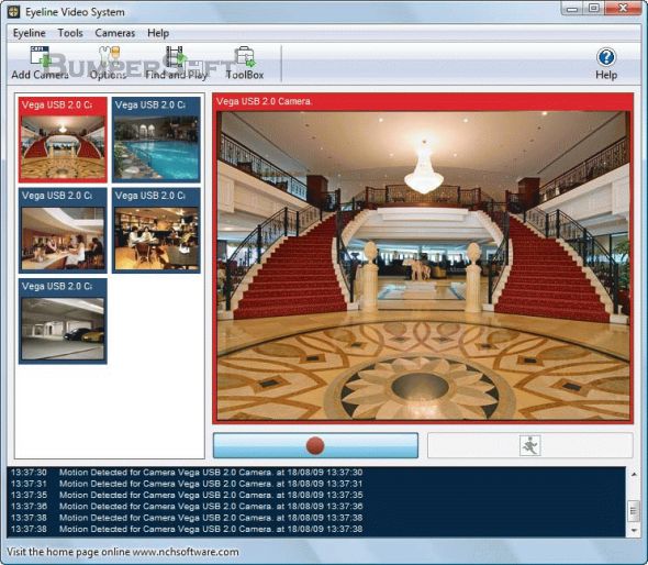 Eyeline Video System Screenshot
