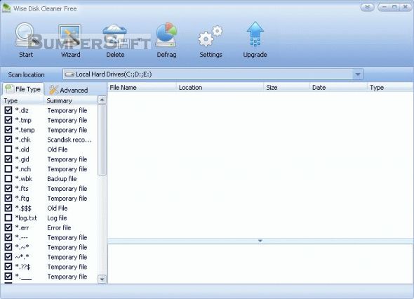 Wise Disk Cleaner Free Screenshot