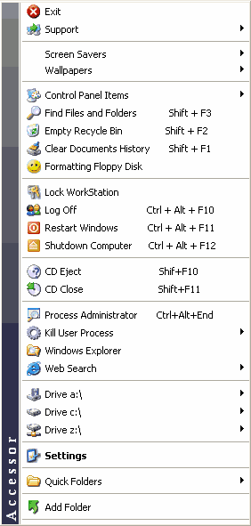 Accessor Screenshot