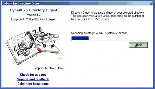 Directory Digest Screenshot