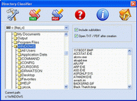 Directory Classifier Screenshot