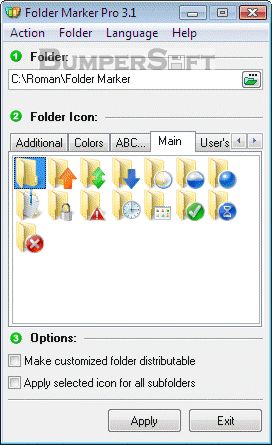 Folder Marker Pro Screenshot