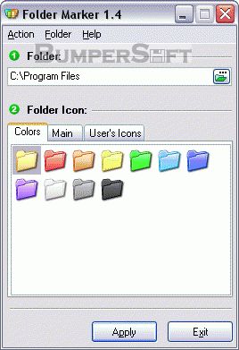 Folder Marker Screenshot