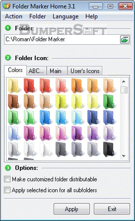 Folder Marker Home Screenshot
