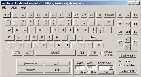 Mouse Keyboard Wizard Screenshot