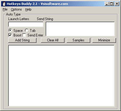 Hotkeys Buddy Screenshot