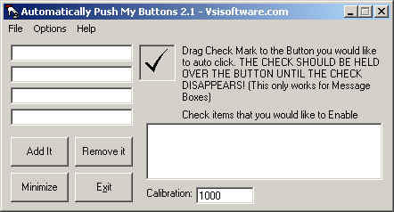 Automatically Push My Buttons Screenshot