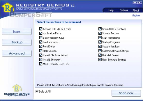 Registry Genius Screenshot