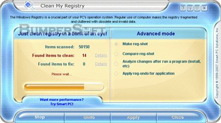 Clean My Registry Mobile Screenshot
