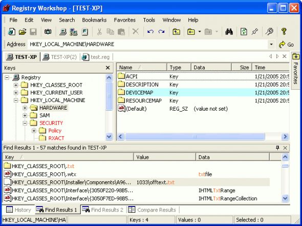 Registry Workshop Screenshot