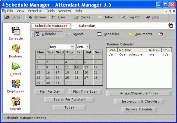 Attendant Manager Screenshot