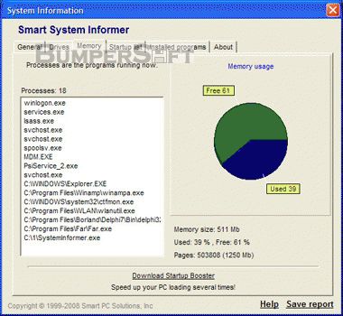 Smart System Informer Screenshot
