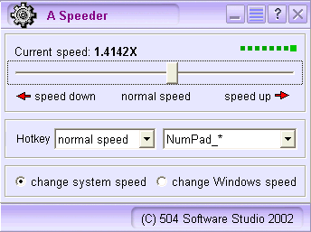 A Speeder Screenshot