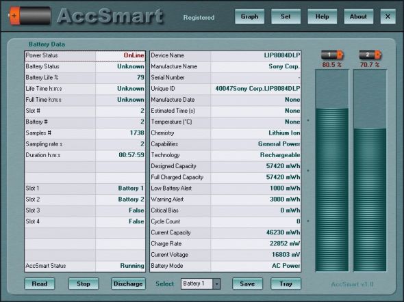 AccSmart Screenshot