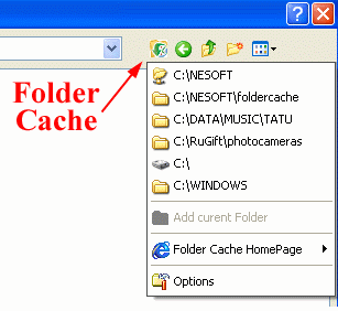 Folder Cache Screenshot