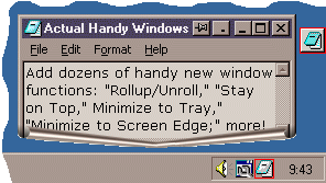 Actual Handy Windows Screenshot