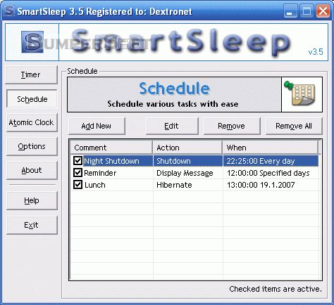 SmartSleep Screenshot