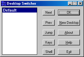 Desk Switcher Screenshot