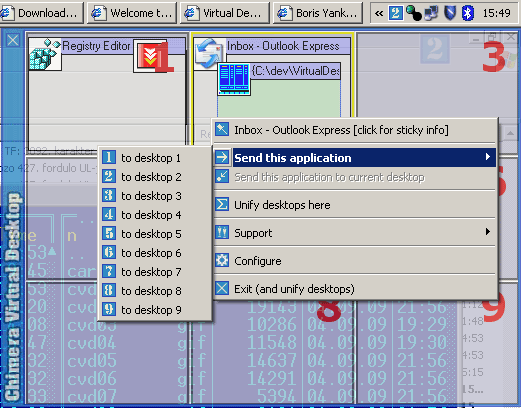 Chimera Virtual Desktop Screenshot