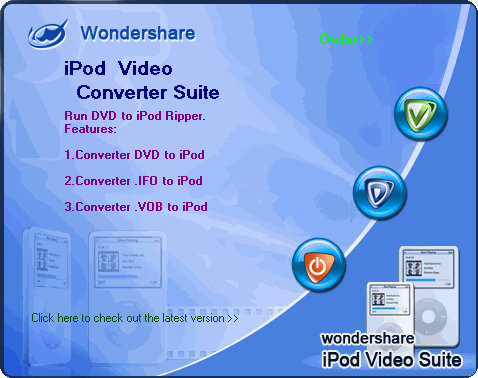Wondershare iPod Video Suite Screenshot