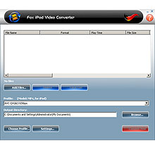 Fox iPod Video Converter Screenshot