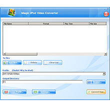 Magic iPod Video Converter Screenshot