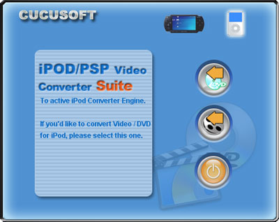 Cucusoft iPod Video Converter + DVD to iPod Suite Screenshot