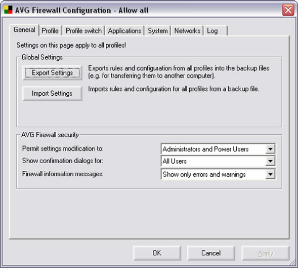 AVG Internet Security Business Edition Screenshot