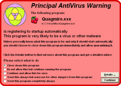 Principal AntiVirus Screenshot