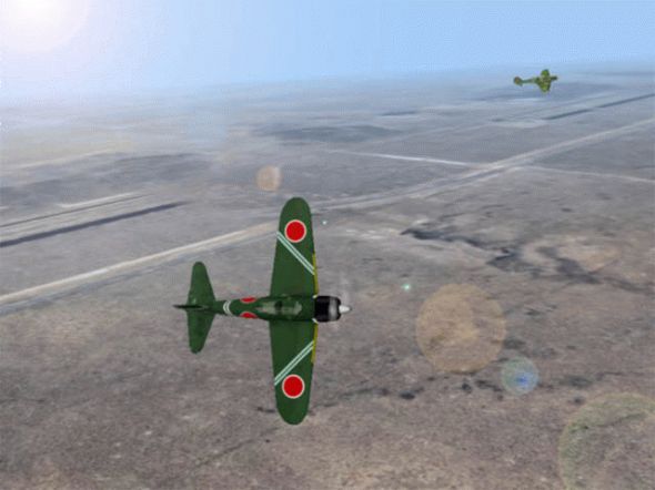 Winged Aces 3D Screensaver Screenshot
