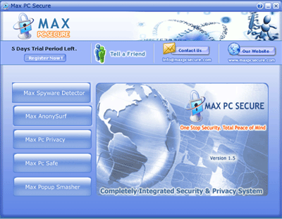 Max PC Secure Screenshot