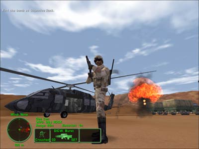 Delta Force Land Warrior Screenshot
