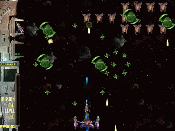 Crusaders Of Space Screenshot