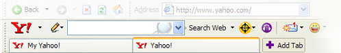 Yahoo! Toolbar for Internet Explorer Screenshot