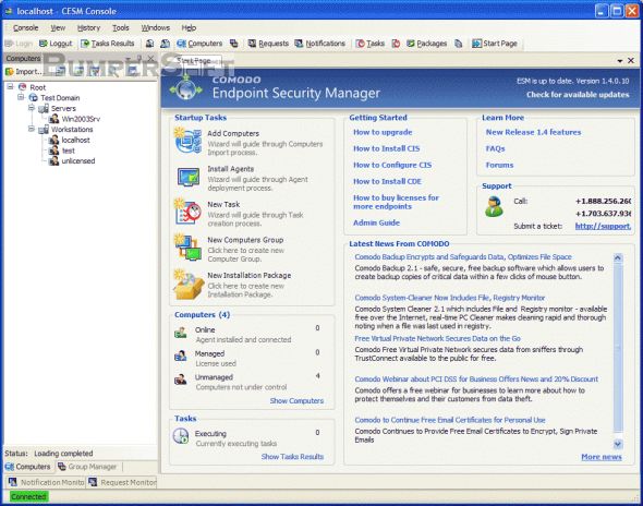 Endpoint Security Manager Screenshot