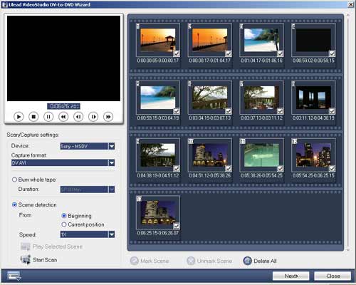 Ulead VideoStudio Screenshot