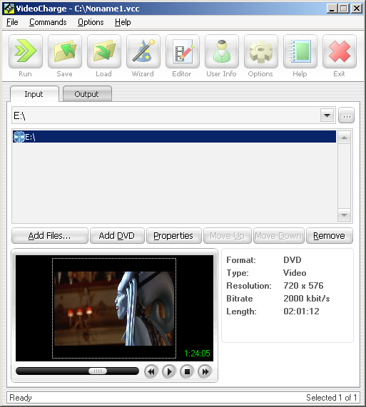Videocharge Full Screenshot