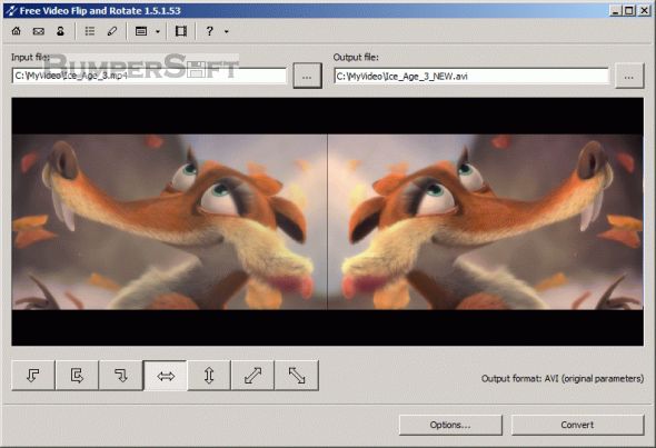 Free Video Flip and Rotate Screenshot