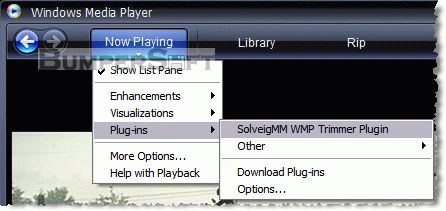 SolveigMM WMP Trimmer Plugin Screenshot
