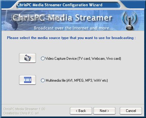Chris-PC Media Streamer Screenshot